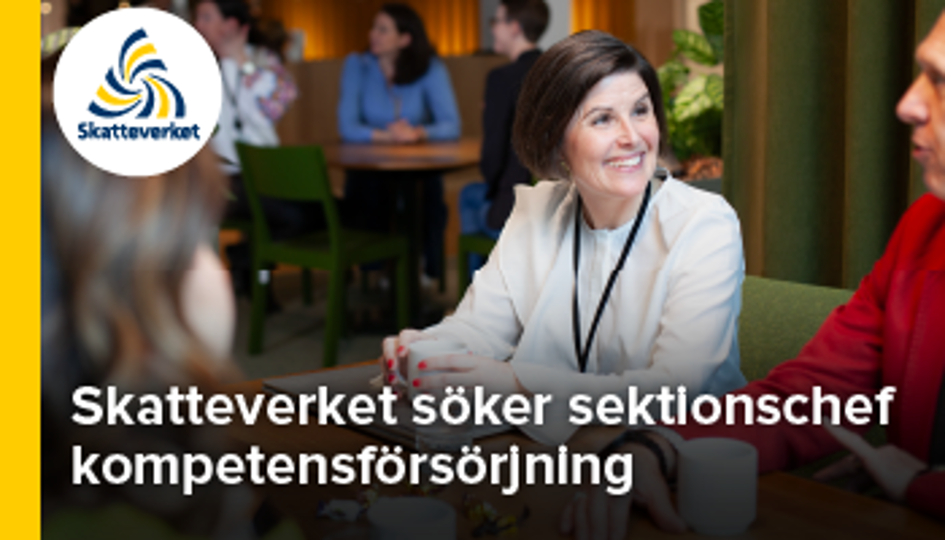 Skatteverket söker sektionschef kompetensförsörjning